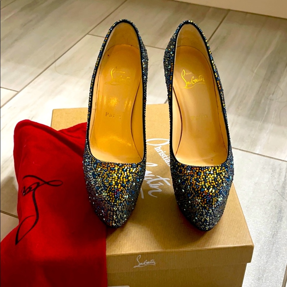 Christian Louboutin limited edition Swarovski